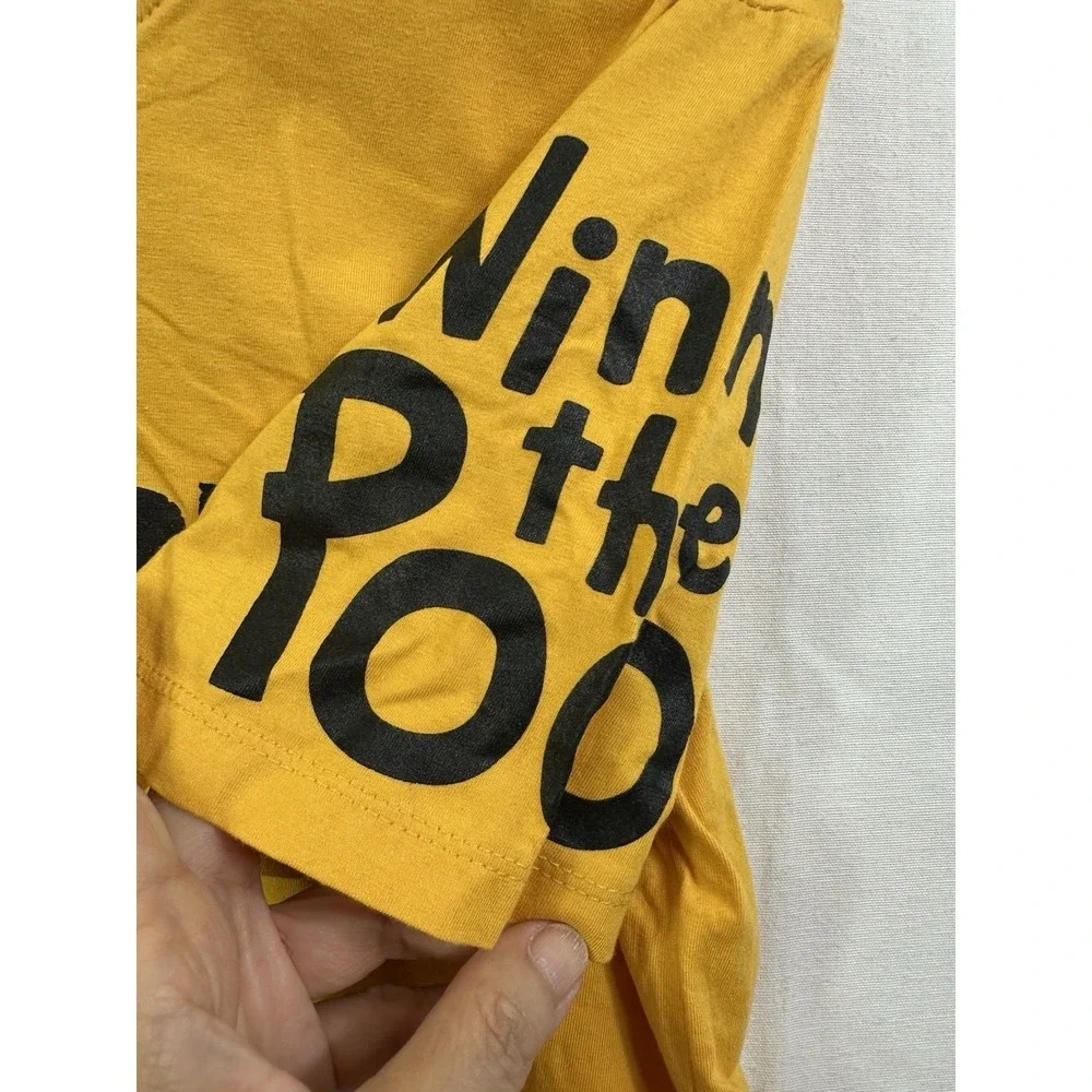 Winnie the Pooh Kids Shirt Yellow Hundred Acre Wood Eeyore‎ Graphic Tee Disney